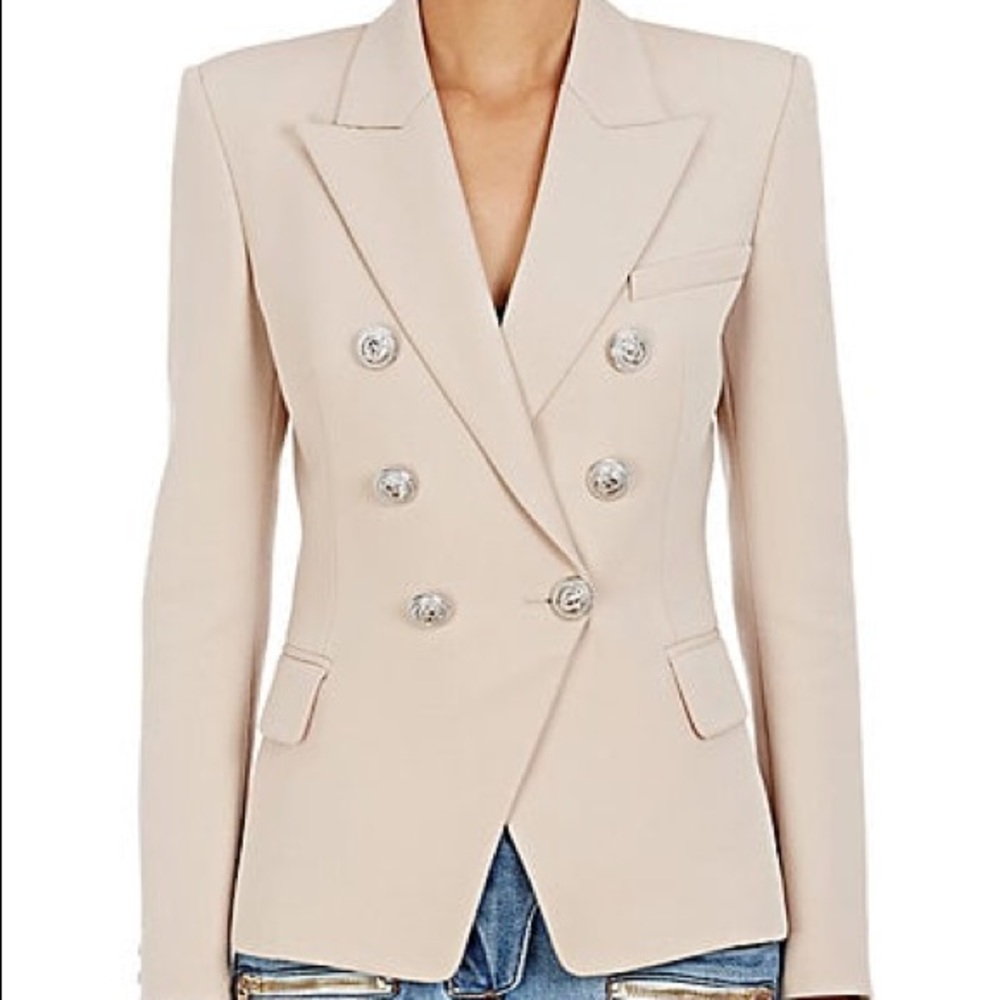 Balmain signature classic double-breasted blazer